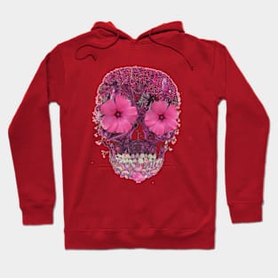 pink skull Hoodie